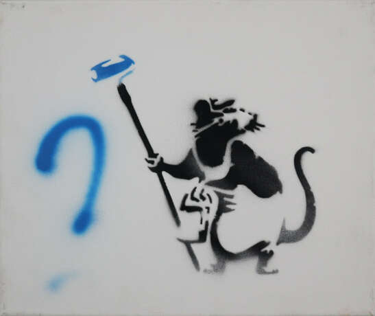 Banksy (*1974 Bristol, nach) - "Dismal Canvas" mit - Foto 1