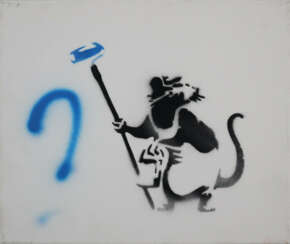 Banksy (*1974 Bristol, nach) - "Dismal Canvas" mit