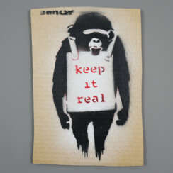 Banksy (*1974 Bristol, nach) - "Keep it real", 201