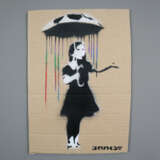 Banksy (*1974 Bristol, nach) - "Umbrella Girl", 20 - photo 1