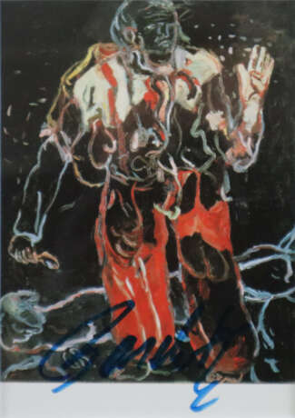 Baselitz, Georg (*1938) - "Schwarzgründig"(1966), - фото 1