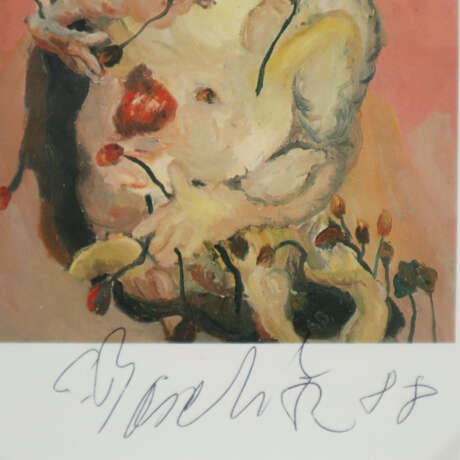 Baselitz, Georg (*1938) - "Blumenmädchen"(1965), h - фото 4