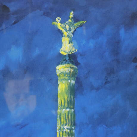 Bradtke, Peter (*1947) - "Siegessäule", Farbkunstd - photo 4