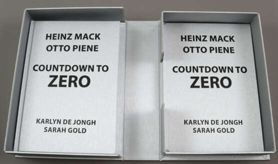 Mack, Heinz / Piene, Otto - "Countdown to ZERO", K - photo 1