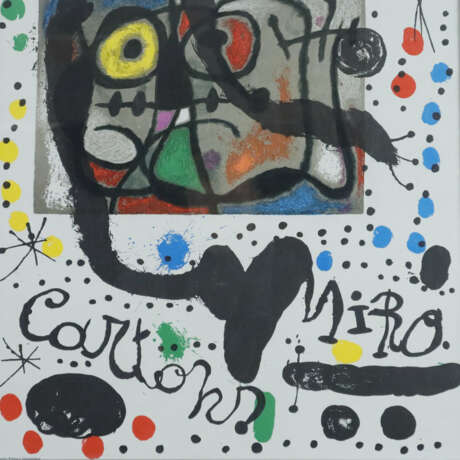 Miró, Joan (1893 Barcelona -1983 Mallorca) - Ausst - photo 3