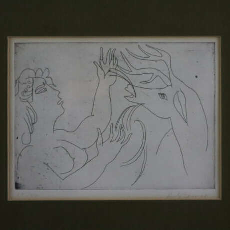 Steiner, Heinrich (1911-2009) - "Pan und Syrinx" / - photo 3