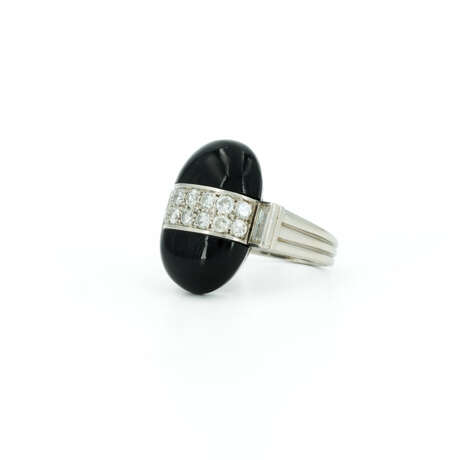 ONYX-DIAMOND-RING - фото 1