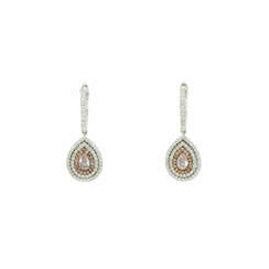 FANCY COLOUR DIAMOND-EARRINGS