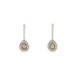 FANCY COLOUR DIAMOND-EARRINGS - photo 1