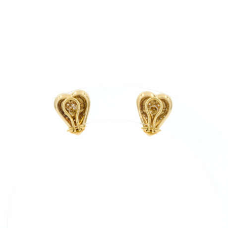 HEART-DIAMOND-EAR-STUD-CLIPS - photo 2