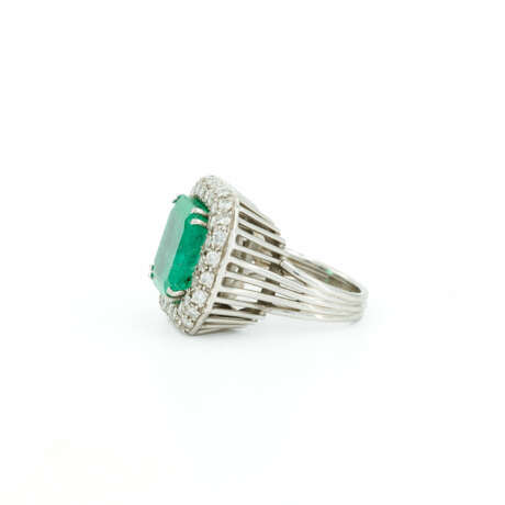 Smaragd-Diamant-Ring - Foto 3