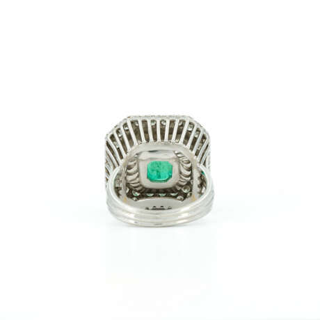 Smaragd-Diamant-Ring - Foto 5