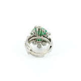 Smaragd-Diamant-Ring - Foto 4