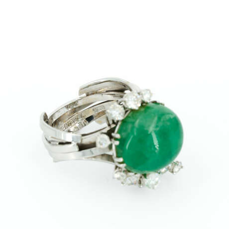 EMERALD-DIAMOND-RING - фото 5