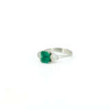 EMERALD-DIAMOND-RING - photo 1