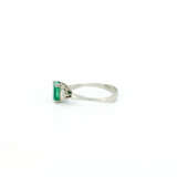 EMERALD-DIAMOND-RING - photo 2