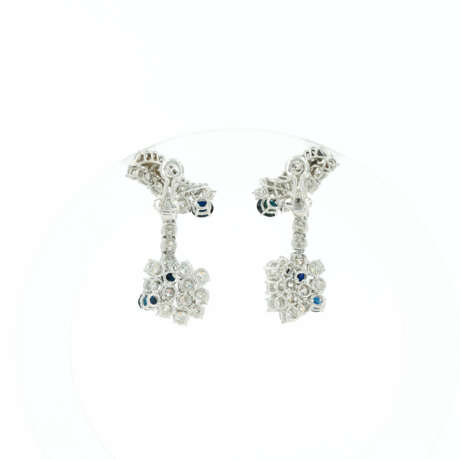 SAPPHIRE-DIAMOND-EARRINGS - фото 2