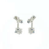 SAPPHIRE-DIAMOND-EARRINGS - фото 2