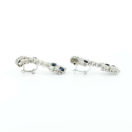 SAPPHIRE-DIAMOND-EARRINGS - фото 3