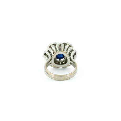 SAPPHIRE-DIAMOND-RING - фото 4