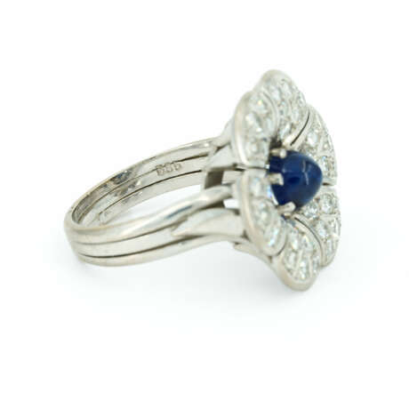 SAPPHIRE-DIAMOND-RING - фото 5