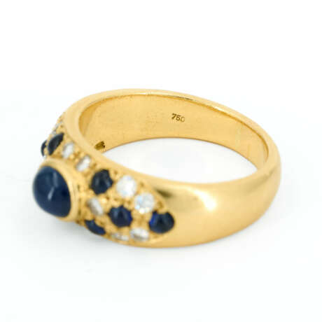 SAPPHIRE-DIAMOND-RING - photo 4