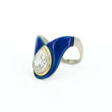 ENAMEL-DIAMOND-RING - фото 1