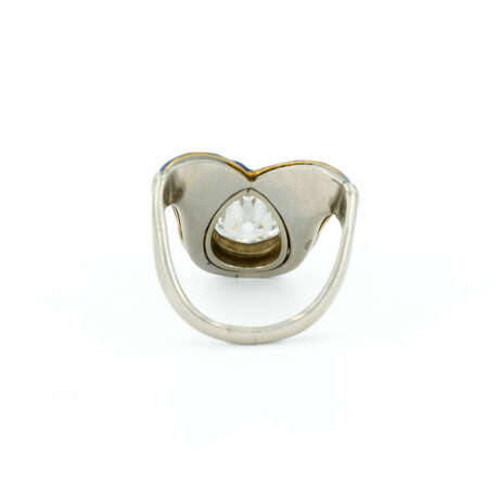 ENAMEL-DIAMOND-RING - фото 3