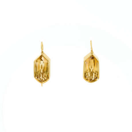 CITRINE-EARRINGS - фото 1