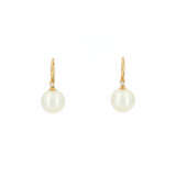 PEARL-DIAMOND-EARRINGS - photo 1