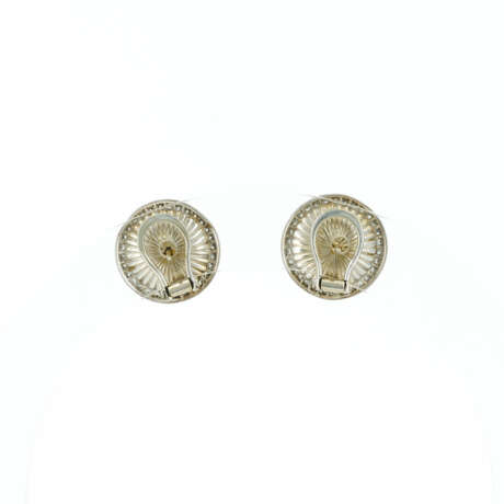 MABÉ-PEARL-DIAMOND-EAR-STUD-CLIPS - photo 2