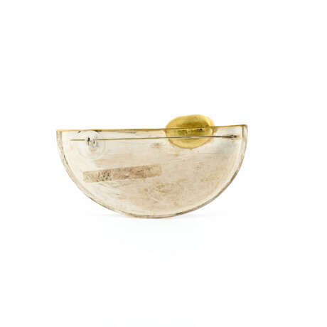 Perlmutt-Gold-BroscheMOTHER-OF-PEARL-GOLD-BROOCH - photo 3