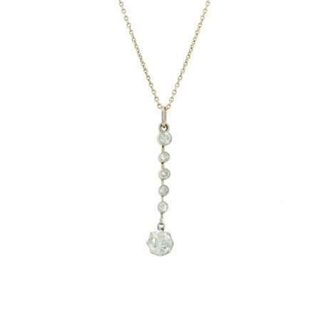 Diamant-AnhängerketteDIAMOND-PENDANT-NECKLACE - photo 1