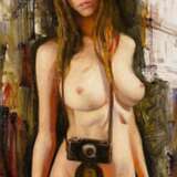 Gicl&eacute;e print on canvas Nude with a camera 2023 by Kartashov Andrey Russia 21st century. 1 of 50 limited prints. Canvas 21th century - photo 2