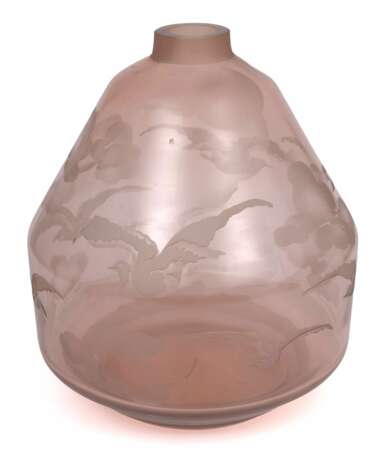 Art Deco style vase Glass Early 20th century - photo 1