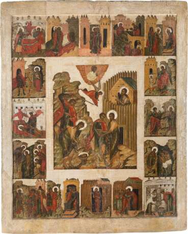 A MONUMENTAL VITA ICON OF ST. JOHN THE FORERUNNER - фото 1
