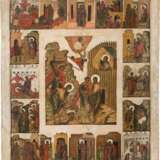 A MONUMENTAL VITA ICON OF ST. JOHN THE FORERUNNER - фото 1
