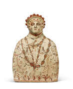 Sculptures. A PHRYGIAN TERRACOTTA BUST OF A GODDESS