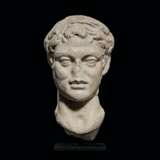 A ROMAN MARBLE HEAD OF A SATYR - Foto 4