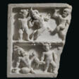 A ROMAN MARBLE RELIEF FRAGMENT WITH EROTES AND PANS - Сейчас на аукционе