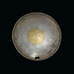 A GREEK PARCEL GILT SILVER BOWL