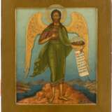 A SMALL ICON SHOWING ST. JOHN THE FORERUNNER, ANGEL OF THE DESERT - Foto 1