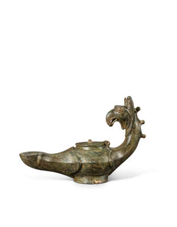 A ROMAN BRONZE OIL LAMP - Foto 2