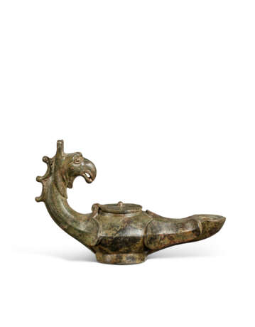 A ROMAN BRONZE OIL LAMP - Foto 3