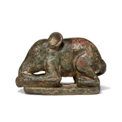 A ROMAN BRONZE MOUSE