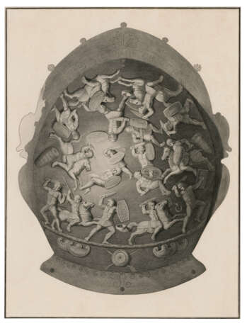 AN ELECTROTYPE COPY OF THE RIBCHESTER HELMET: A ROMAN SPORTS AND CAVALRY HELMET - фото 6