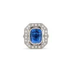 NO RESERVE | SAPPHIRE AND DIAMOND RING