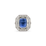 NO RESERVE | SAPPHIRE AND DIAMOND RING - photo 1