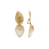 TIFFANY & CO., ANGELA CUMMINGS ROCK CRYSTAL AND DIAMOND ACORN EARRINGS - фото 3