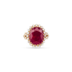 RUBY AND DIAMOND RING